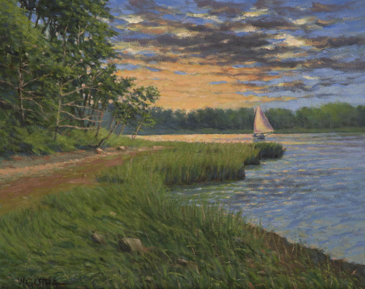 "Morning Breeze, Pleasant Bay, Cape Cod"