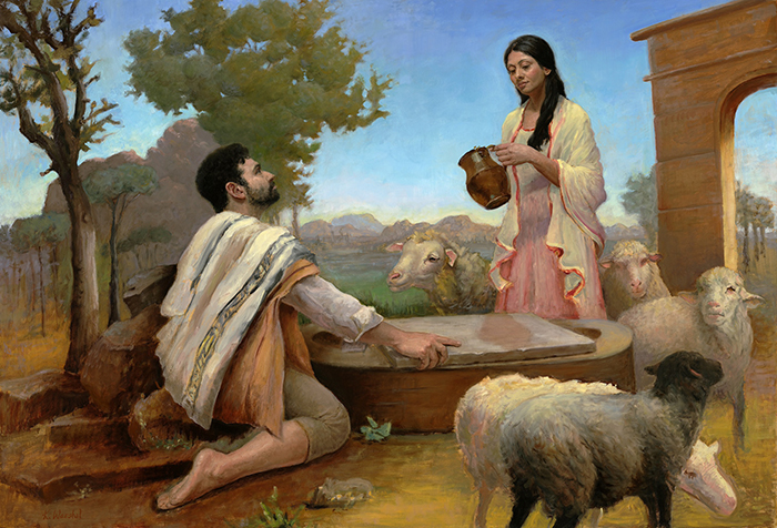 Jacob and Rachel at the Well