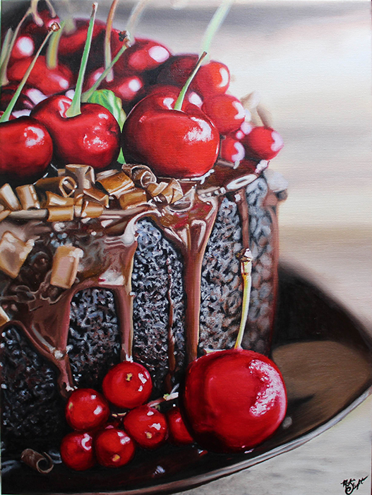 Cherry Chocolate Cake