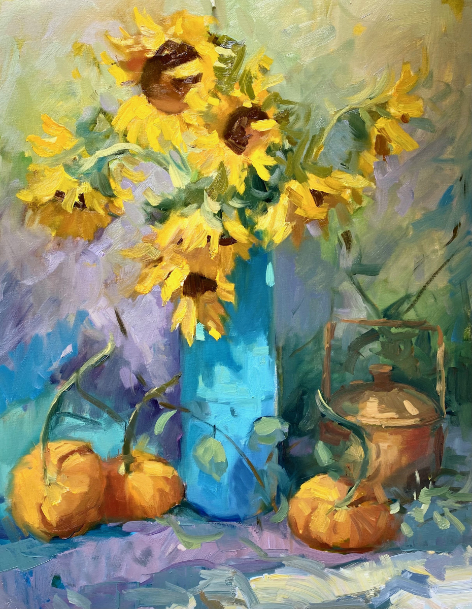 Sunflowers & Pumpkins