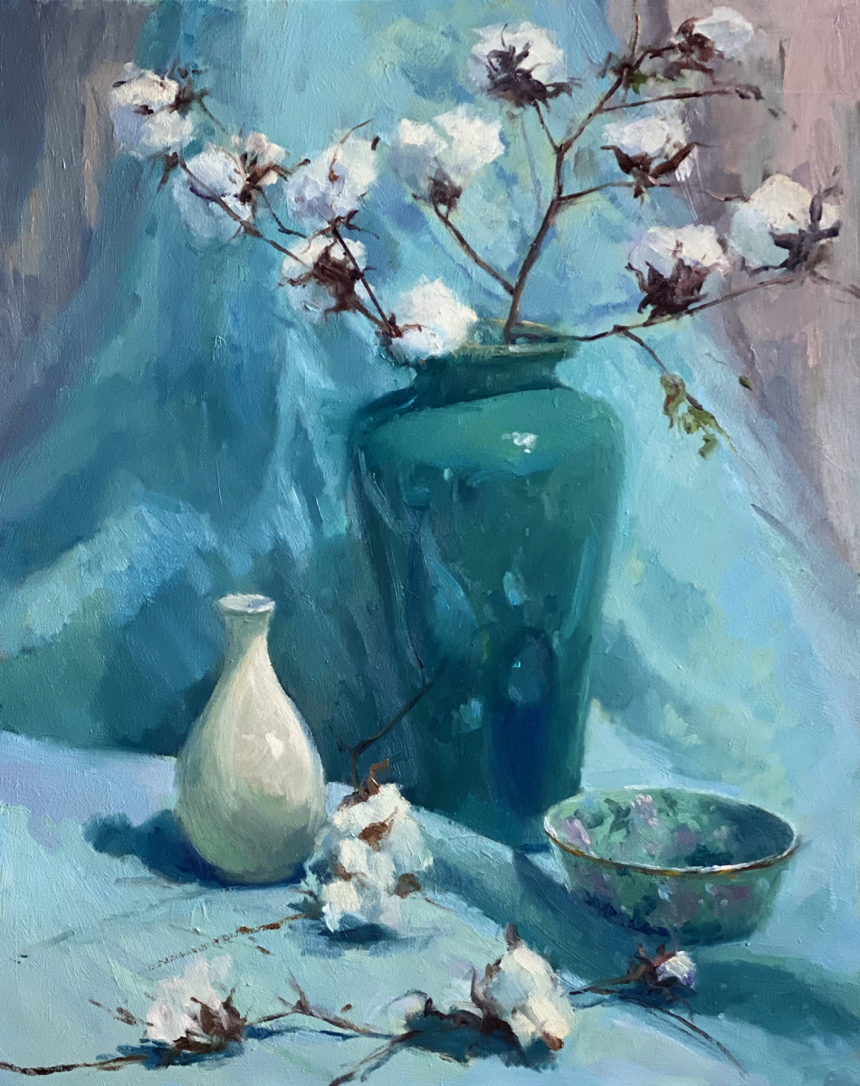 Still Life with Cotton